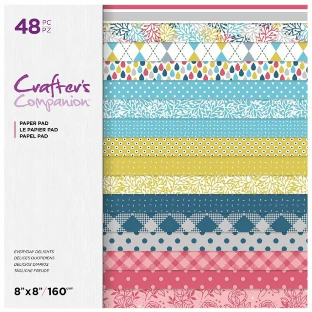 Crafters Companion Sample Pack 16 X 8" X 8" Everyday Delights