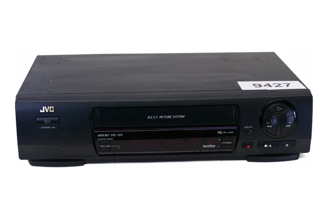Magnétoscope JVC HR-J436MS VHS Avec Télécommande Et Notice – Bon état Fonctionnel