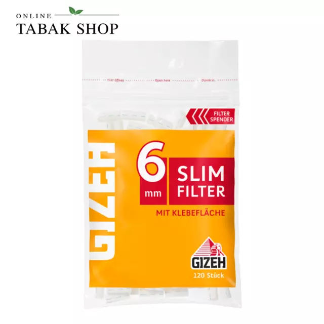 20x120er Gizeh Slim Filter & 20x100er Gizeh Fine Green Papers Blättchen 3