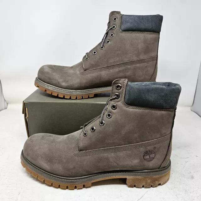 Botas para hombre Timberland 6 pulgadas premium gris clásico / TB0A17PS 901 / talla 12