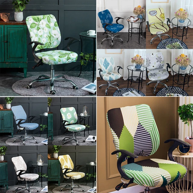 Split office chair covers cheap
