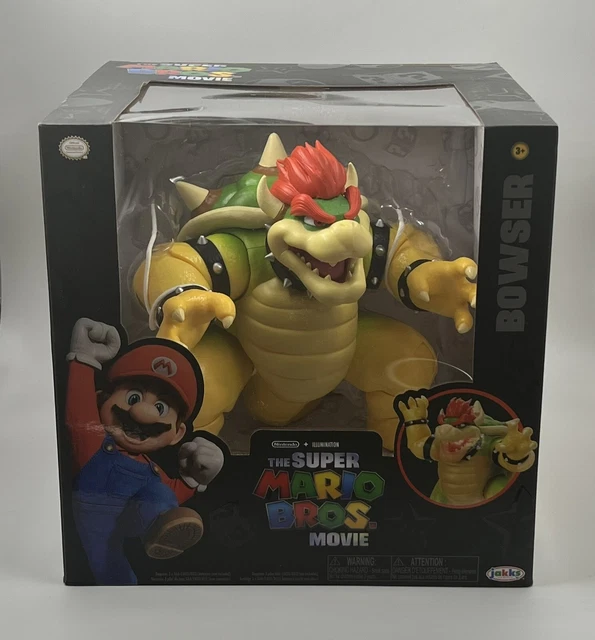 2023 BOWSER SUPER Mario Bros Movie Premium 7” Fire Breathing Jakks