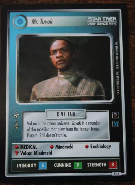 Star Trek CCG - Mirror, Mirror - Mr. Tuvok - 82R