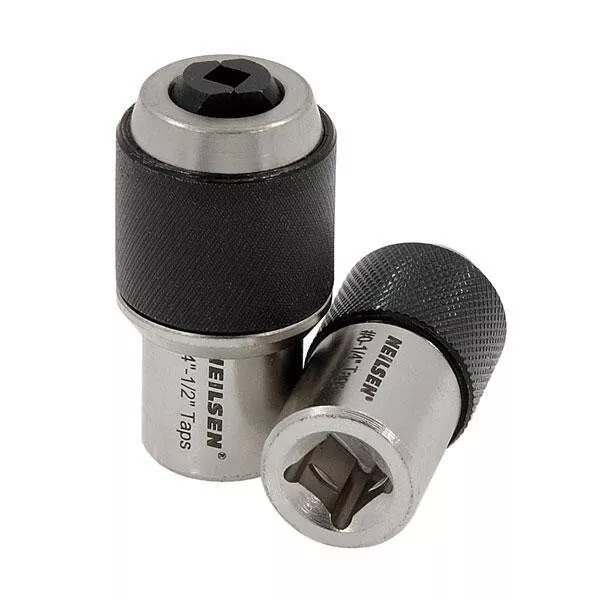 2pc Adjustable Thread Tap Socket Set  For Accurate Tapping and Reaming