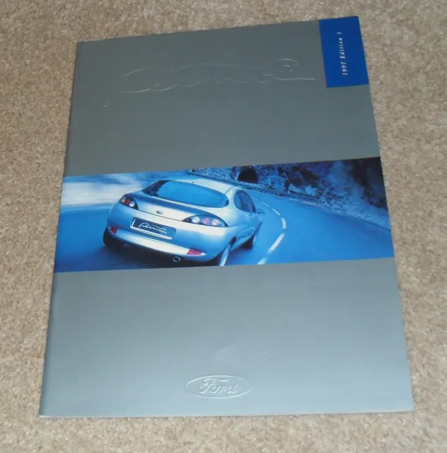 Ford Puma Sports Coupe Brochure 1997 1.4 16v 1.7 16v