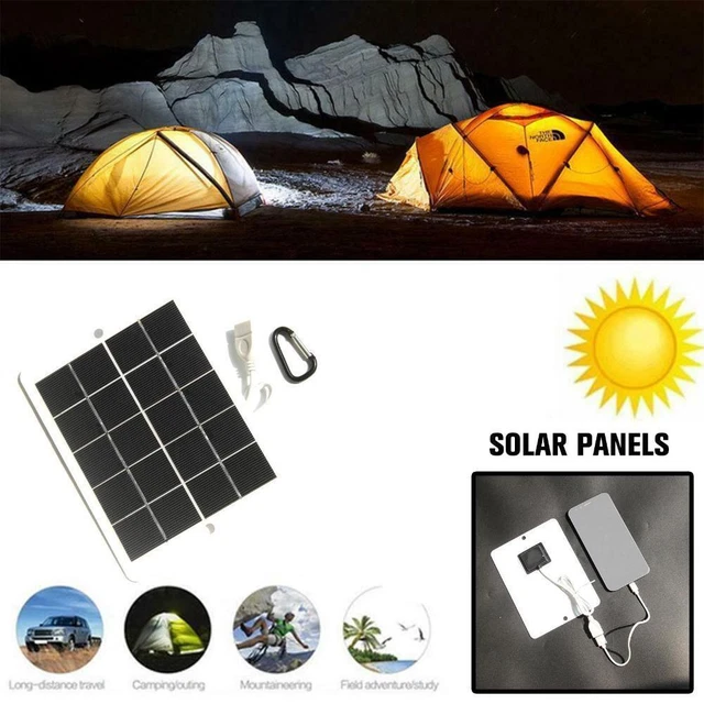 Generador de carga de panel solar USB banco de energía teléfono Reino Unido Q 5V cargador solar B4U3
