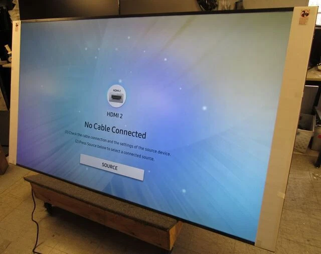 Used-Samsung QB98T 98-Inch 4K UHD Commercial Monitor - 3840 x 2160 - LH98QBTEPGC