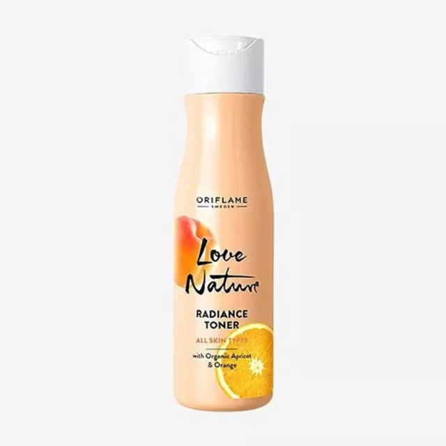 Oriflame Radiance Toner with Organic Apricot & Orange 150ml (LOVE NATURE