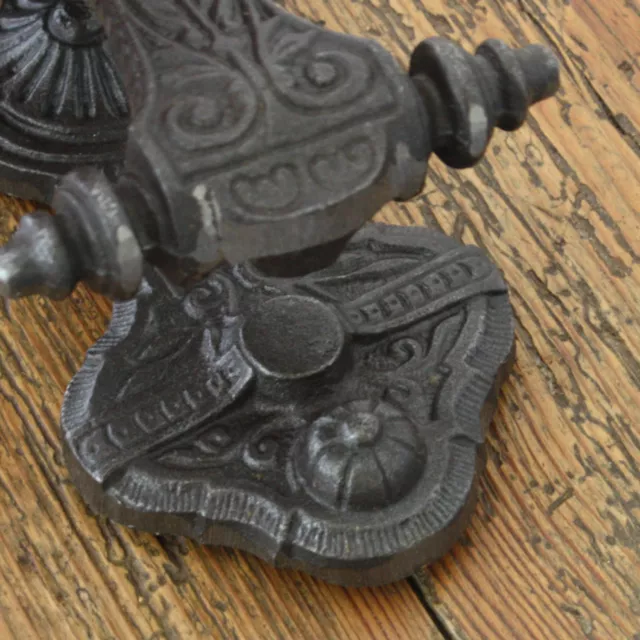 Black Iron Regency Door Knocker 3