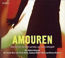 Amouren. CD: Gedichte über die Liebe und alles, was d... | Livre | état très bon