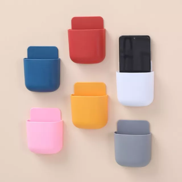 Wall Mounted Storage Box Self Adhesive Remote.Control Holder Case Organizer Tool
