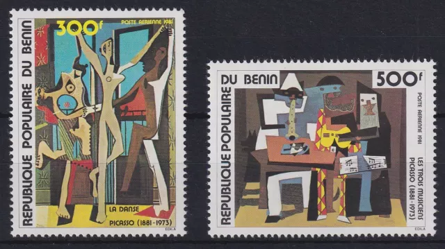 Benin 1981 Gemälde von Pablo Picasso Mi.-Nr. 272-273 postfrisch **