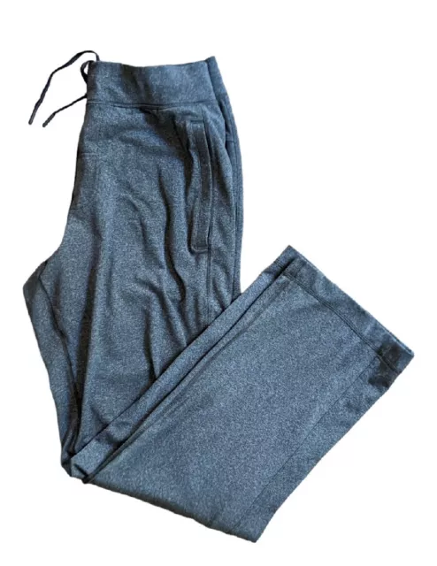 Lululemon Kung Fu Pant Mens Heathered Soot Pockets Stretchy Men's Medium Reg