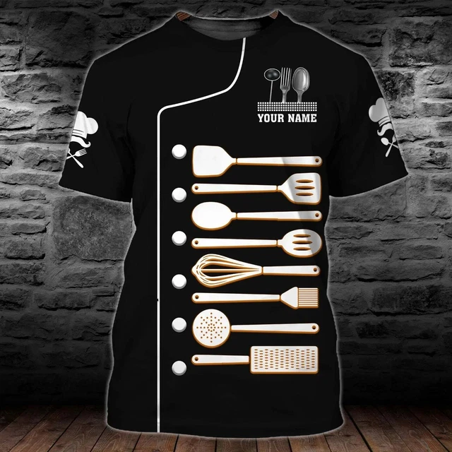Custom Name Funny Shirt For A Chef, Cooking Equipment T Shirt, Master Chef Gift,