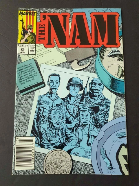Nam #26  Marvel Comics 1989 Nm- Newsstand