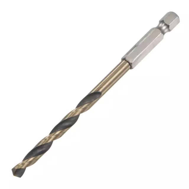 5.2mm High Speed Steel Twist Drill Bit with Hex Shank 104mm Length