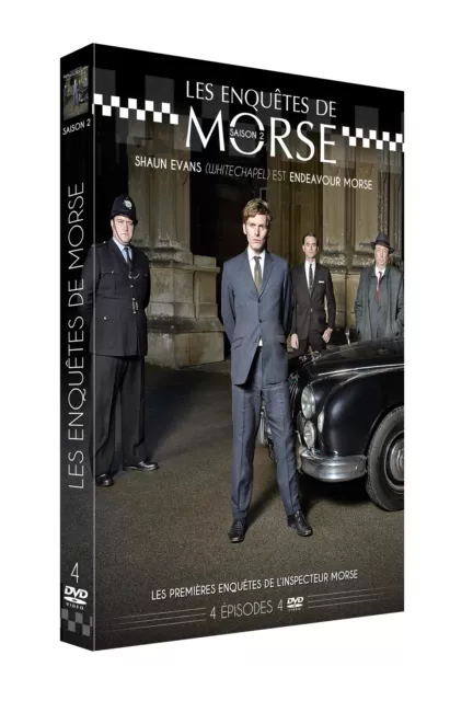 Les Enquêtes de Morse - Saison 2 - Coffret 4 DVD