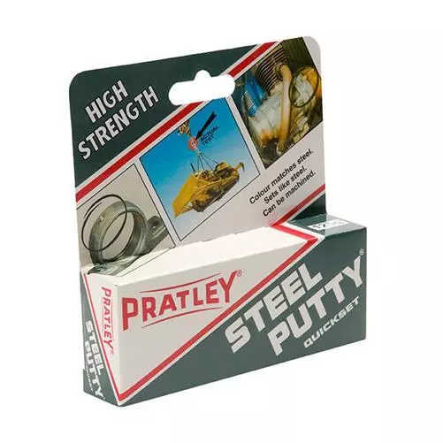 Pratley Steel Metal Adhesive Epoxy Putty 100g 84136 New