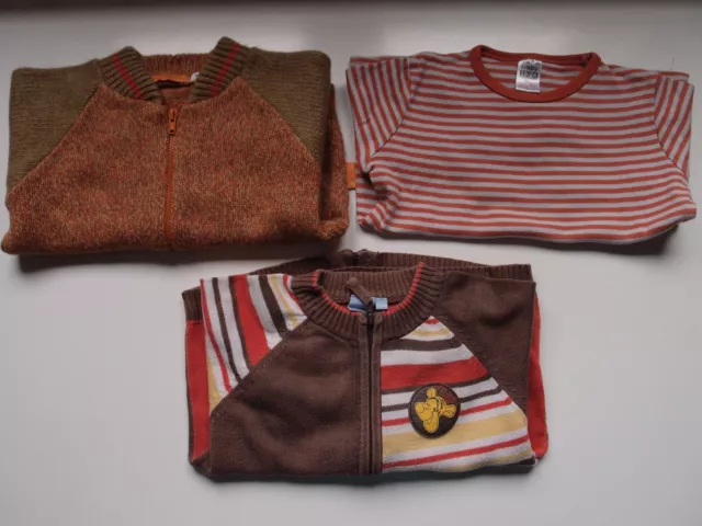 Lote niño: chaquetas y camiseta. Talla 18-24 meses. COMBINO ENVÍOS