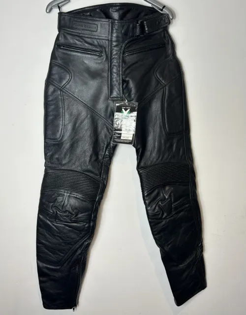 frank thomas motorcycle trousers Leather Ladies Size 10 NEW Rrp £170