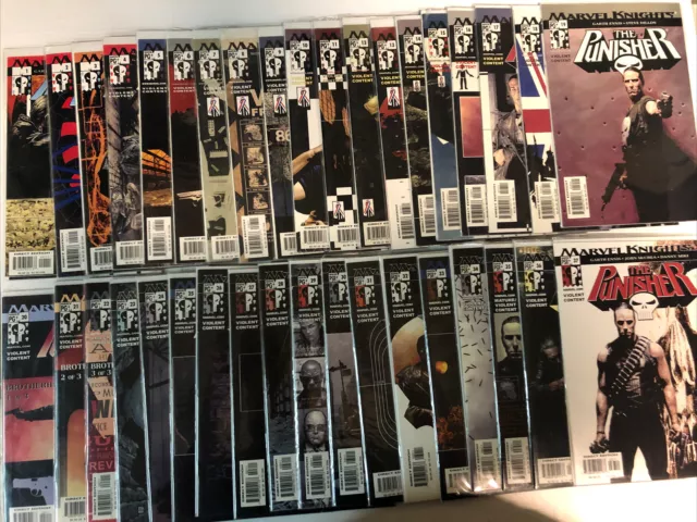 The Punisher Marvel Knights (2001) #1 - 37 Complete Set (VF/NM) | Marvel Comics