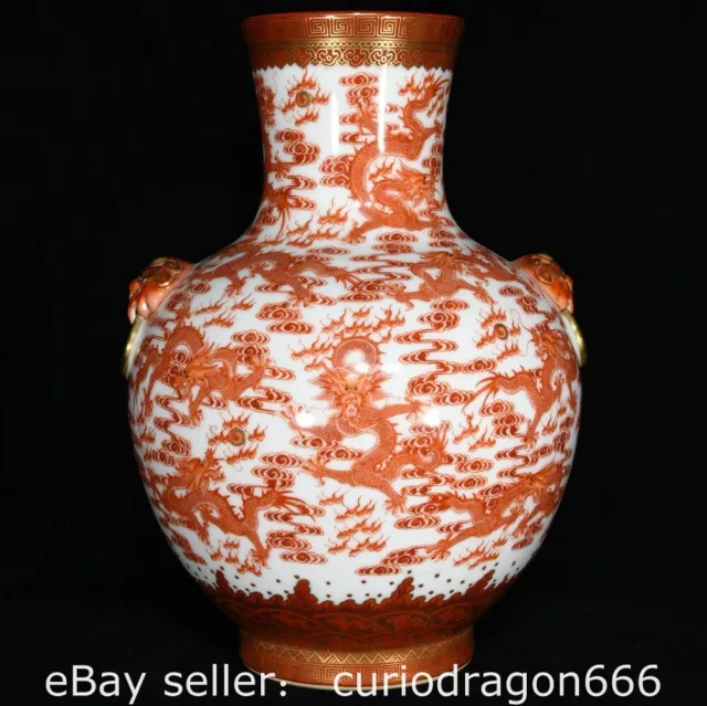 7.6" Yongzheng markierte Pastell Porzellan Bambus Joint Muster Vase Flaschenpaar