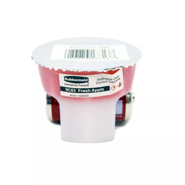 Rubbermaid Fragrance Cassette Canister - Fresh Apple 1.25 oz 6/Carton