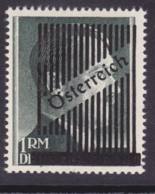 Ö.1945 ANK.Nr.(9)B Abart Plattenfehler"stark verschobener Aufdruck"n.verausgabt