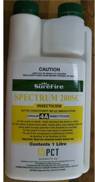 Spectrum 200SC 1L Termite & Insect Spray Treatment