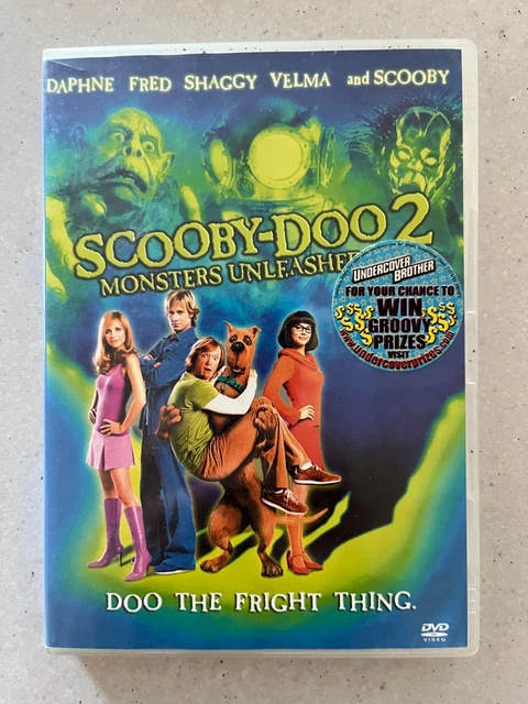Scooby Doo 2002 Daphne Kiss SCOOBY DOO Monsters Unleashed DVD
