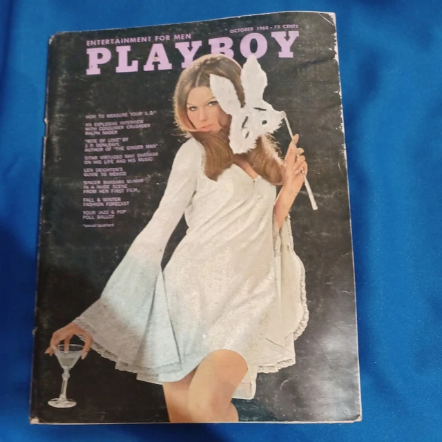 PLAYBOY OCTOBER 1968 8 50 PicClick