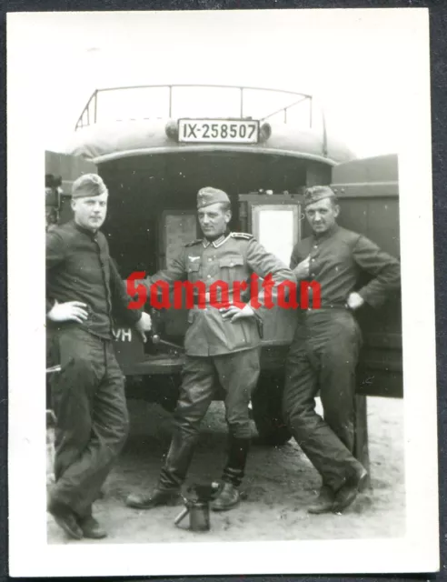 G5/5 Ww2 Original Photo Of German Wehrmacht Soldiers