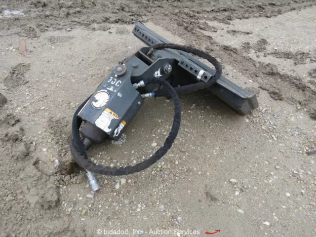 2019 Bobcat 30C Skid Steer Auger Attatchment Planetary Hydraulic Q/C bidadoo