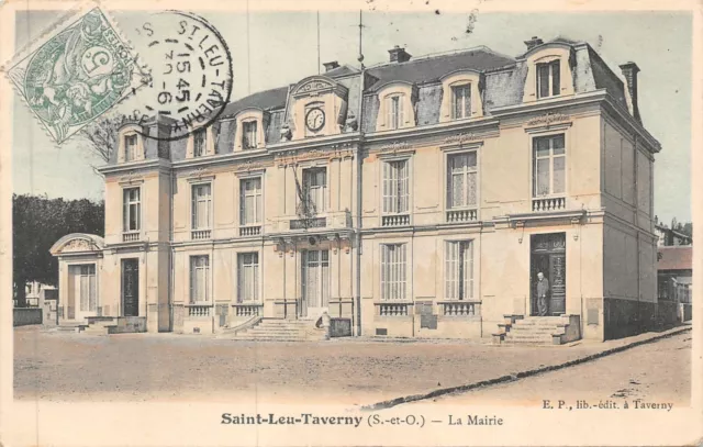 CPA-Saint-Leu-Taverny la mairie (127943)