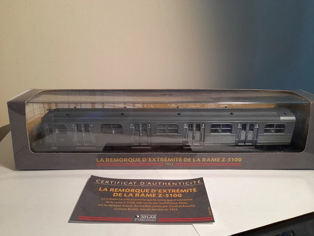OPO 10 - Train 1/87 HO SNCF Automotrice ZRB-25101 - Remorque Intermédiaire Rame Z-5100
