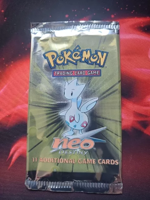 Pokemon Booster Vide/ Empty - Neo Destiny - Clean Open - Eng