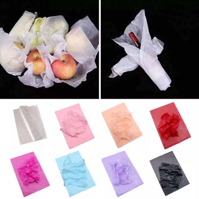 100 Sheets/Pack Tissue Paper A4 297*210mm Gift Wrap Packaging Craft!