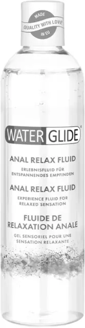 Gel Lubrifiant Waterglide 'Anal Relax Fluid' 300 Ml | Lubrifiant À Base D'Eau À