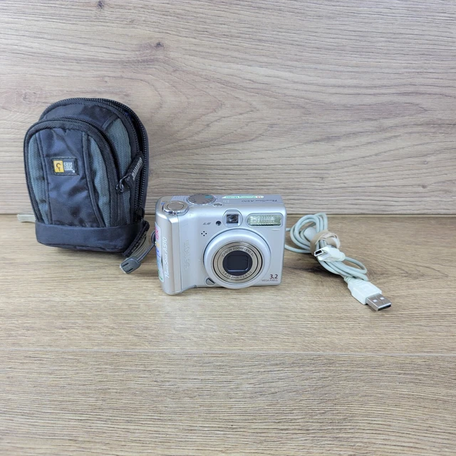Canon PowerShot A510  Digital Camera 3.2 MP- Silver **READ** HAS DEFECT