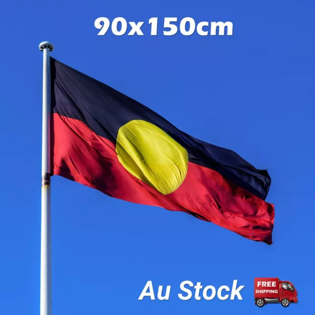 Australian Aboriginal Flag Large Heavy Duty Outdoor Indoor 90x150 cm