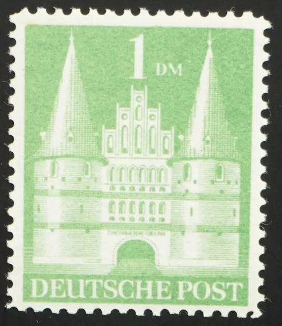 1948, 1 DM flache Treppe gez. L 11: 11 1/2, **, sign. BPP, MiNr. 97 I D, ME 50,-