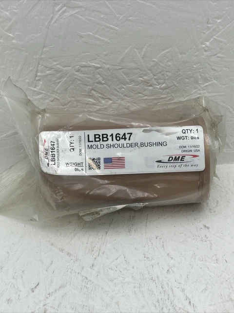 DME Shoulder Bushing Bronze Plated 2" ID x 4-7/8" LBB1647