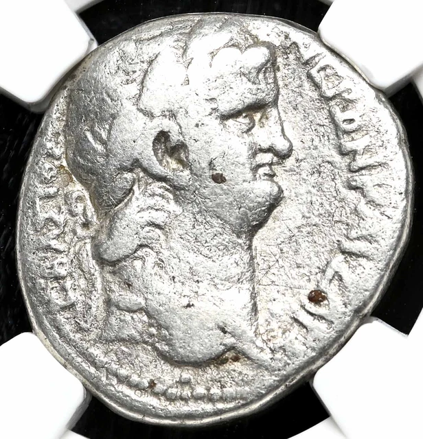 ANTIOCH. Nero, AD 54-68. Silver Tetradrachm, Eagle, NGC VG ANTIOCH. Nero, AD 54-68. Silver Tetradrachm, Eagle, NGC VG