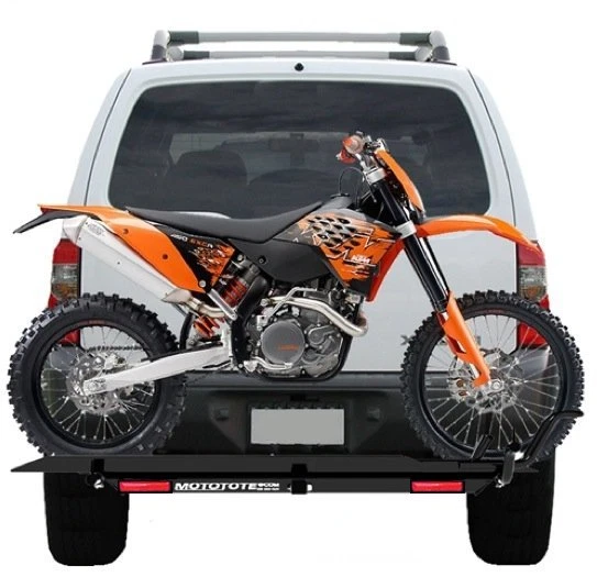 Mototote Moto Tote Dirt Bike Motorcycle Carrier Hitch Rack Ramp Led Light Kit