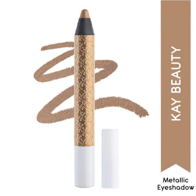 Kay beauty Métallique Paupières Bâton Crayon, Doré Heure Pour Eye Makeup 1.6g 2