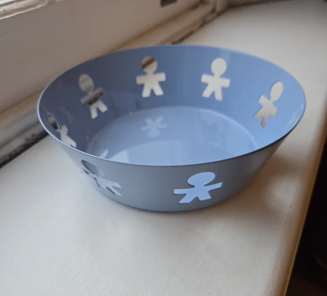 Girotondo Round Basket (Stainless Steel) - Alessi - Design Is This