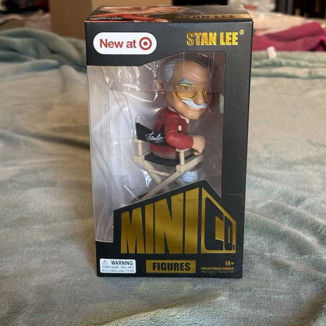 IronStudios - MiniCo Figurines: Stan Lee (Stan Lee POW! Blue) Figure : Stan Lee IronStudios - MiniCo Figurines: Stan Lee (Stan Lee POW! Blue) Figure : Stan Lee