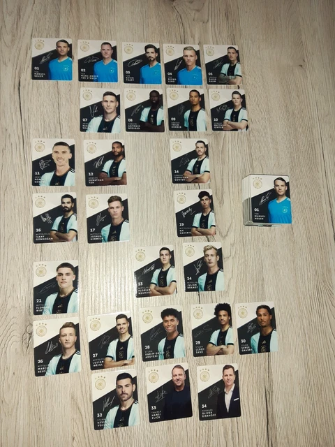 Rewe WM 2022 Sammelkarte Glitzerkarte – Matthias Ginter, Inkl. WIZUALS Sticker