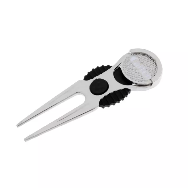 Portable Golf Divot Tool Pitchmark Repairer mit magnetischen Ball Marker