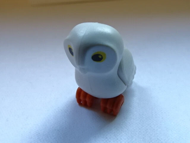 2 Figurines Playmobil Geobra Vintage – Chouettes / Colombes, Animaux Zoo, N5140